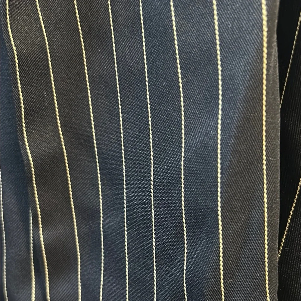 NAVY & WHITE Women’s Pinstripe NWT XXL(14 US) Pant Suit - Picture 9 of 10
